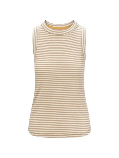 Pip Studio Striped Sleeveless Top In Neutral