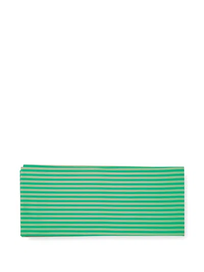 Pip Studio Striped Tablecloth In Green