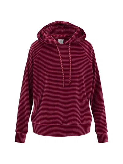 Pip Studio Tamari Velvet Hoodie In Pink