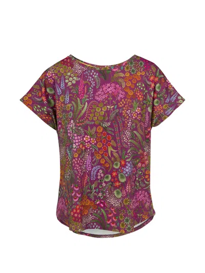 Pip Studio Tatum Floral-print T-shirt In Pink