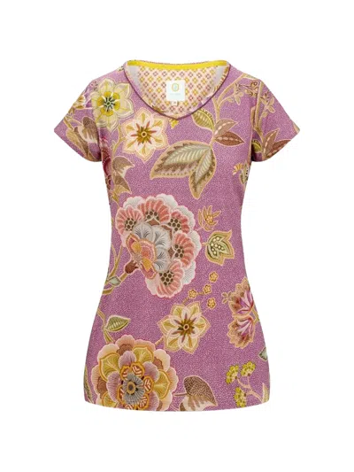 Pip Studio Toy V-neck T-shirt In Purple