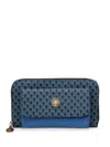 Pip Studio Zip Patterned Wallet In Blue