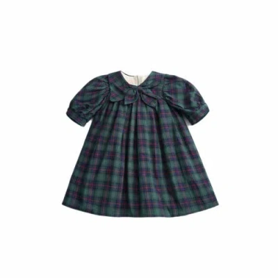 Piper&cloth Kids'  Rosemoor Dress In Green