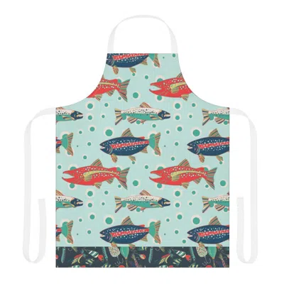 Piper & Fox Tulip Lake Trout Apron In Multi