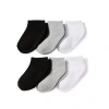 Piper & Jax Baby Boys 6 Pair Crew Socks In Black