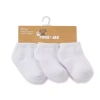 Piper & Jax Baby Boys 6 Pair Crew Socks In White