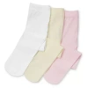Piper & Jax Baby Girls Multi-pack 3-pc. Tights In White