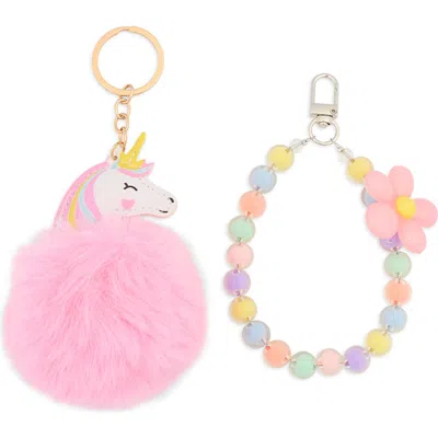 Piper & Jax Kids' 2-pack Unicorn Pompom Bag Charms