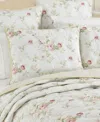 Piper & Wright Amalia Quilted Sham, Standard In Rose