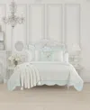 Piper & Wright Amherst Quilt, Full/queen In Duck Egg
