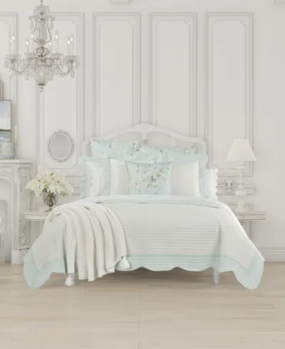 Piper & Wright Amherst Quilt, King/california King In Duck Egg