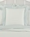 Piper & Wright Amherst Quilted Decorative Pillow, 20" X 20" In Duck Egg