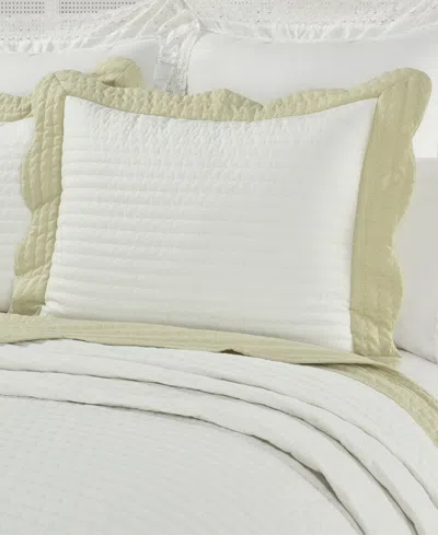 PIPER & WRIGHT AMHERST QUILTED SHAM, KING