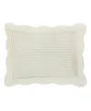 Piper & Wright Amherst Quilted Sham, Standard In Cream