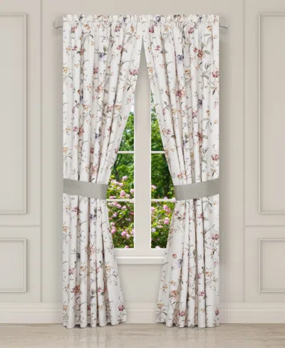 Piper & Wright Clarice Window Panel Pair, 41" X 84" In White