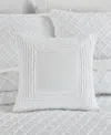 Piper & Wright Lillian Decorative Pillow, 16" X 16" In White