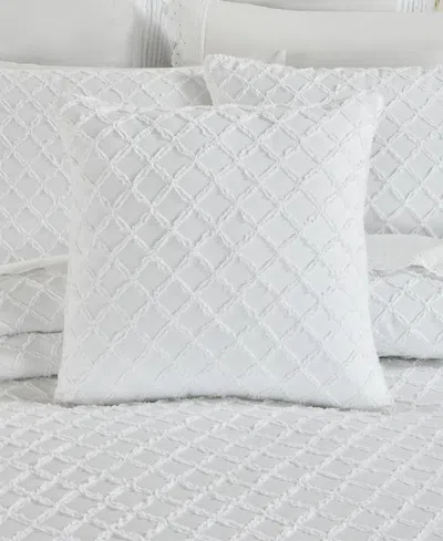 Piper & Wright Lillian Decorative Pillow, 20" X 20" In White