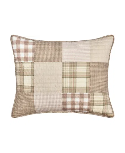 Piper & Wright Mayfair Quilted Sham, Standard In Pink