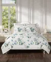 Piper & Wright Piper Wright Meadow Cotton Floral Comforter Sets In White
