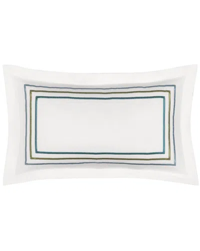 Piper & Wright Meadow Boudoir Decorative Throw Pillow In White