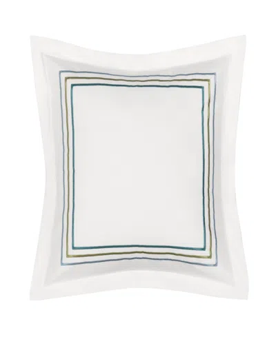 Piper & Wright Meadow Square Decorative Pillow, 18" X 18" In White