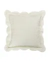 Piper & Wright Piper Wright Amherst Quilted Sham, Euro In Cream