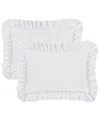Piper & Wright Samantha Quilted Sham, King In White