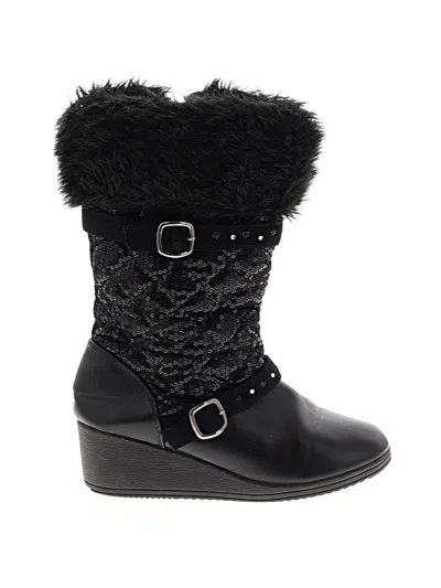 Pre-owned Piper Kids' Boots In Black