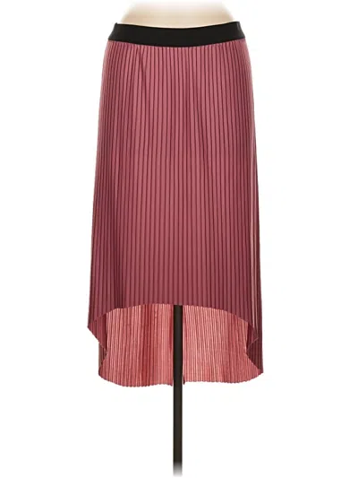 Pre-owned Piphany Casual Skirt In Burgundy