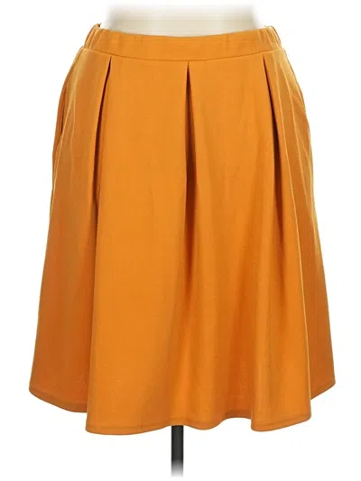 Pre-owned Piphany Casual Skirt In Orange