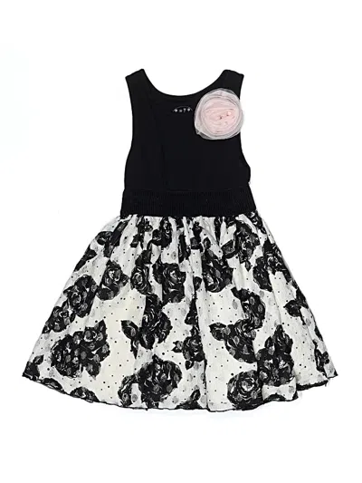 Pre-owned Pippa & Julie Kids' Dress In Black
