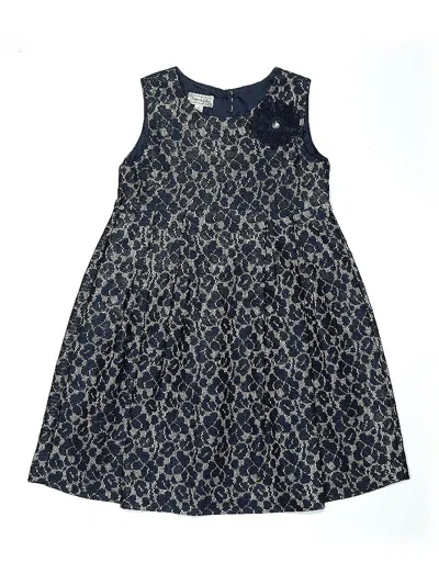 Pre-owned Pippa & Julie Kids' Dress In Blue