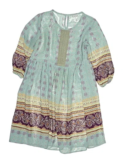 Pre-owned Pippa & Julie Kids' Dress In Green