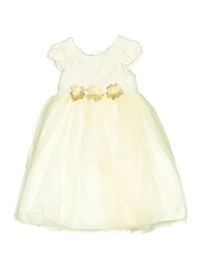 Pre-owned Pippa & Julie Kids' Dress In Ivory
