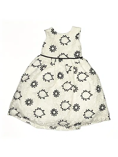 Pre-owned Pippa & Julie Kids' Dress In Ivory