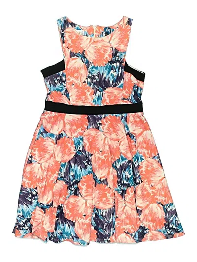 Pre-owned Pippa & Julie Kids' Dress In Orange