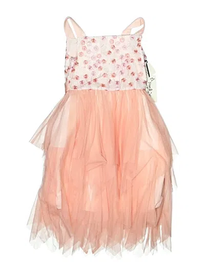 Pre-owned Pippa & Julie Kids' Dress In Pink