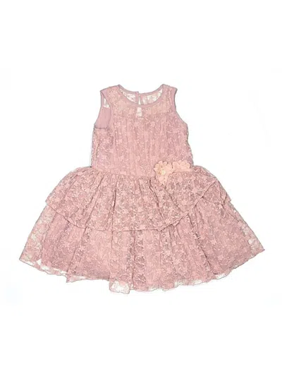 Pre-owned Pippa & Julie Kids' Dress In Pink