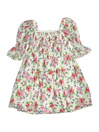 Pre-owned Pippa & Julie Kids' Dress In White