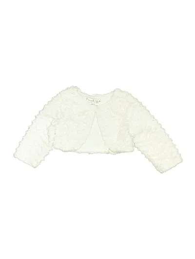 Pre-owned Pippa & Julie Kids' Jacket In Ivory