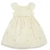 Pippa & Julie Kids' Sienna Embroidered Party Dress In White