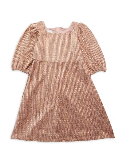 Pippa & Julie Kids' Little Girl's & Girl's Casey A-line Dress In Pink