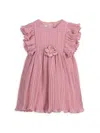 PIPPA & JULIE LITTLE GIRL'S & GIRL'S CHIFFON FIT AND FLARE DRESS
