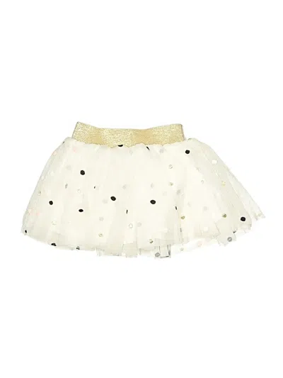 Pre-owned Pippa & Julie Babies' Skirt In Ivory