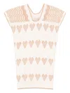 Pippa Holt Heart-pattern Mini Dress