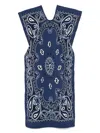 Pippa Holt Bandana-print Midi Dress