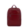Piquadro 14.1" Backpack In Red