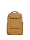 Piquadro 15.6” Laptop Holder Backpack In Yellow