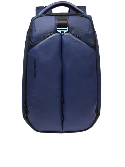 Piquadro 15.6" Pc Backpack Bags In Blue