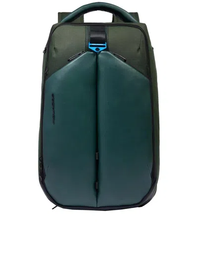 Piquadro 15.6" Pc Backpack Bags In Green